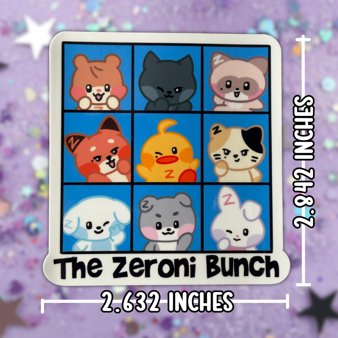 ZB1 Zeroni Bunch Sticker