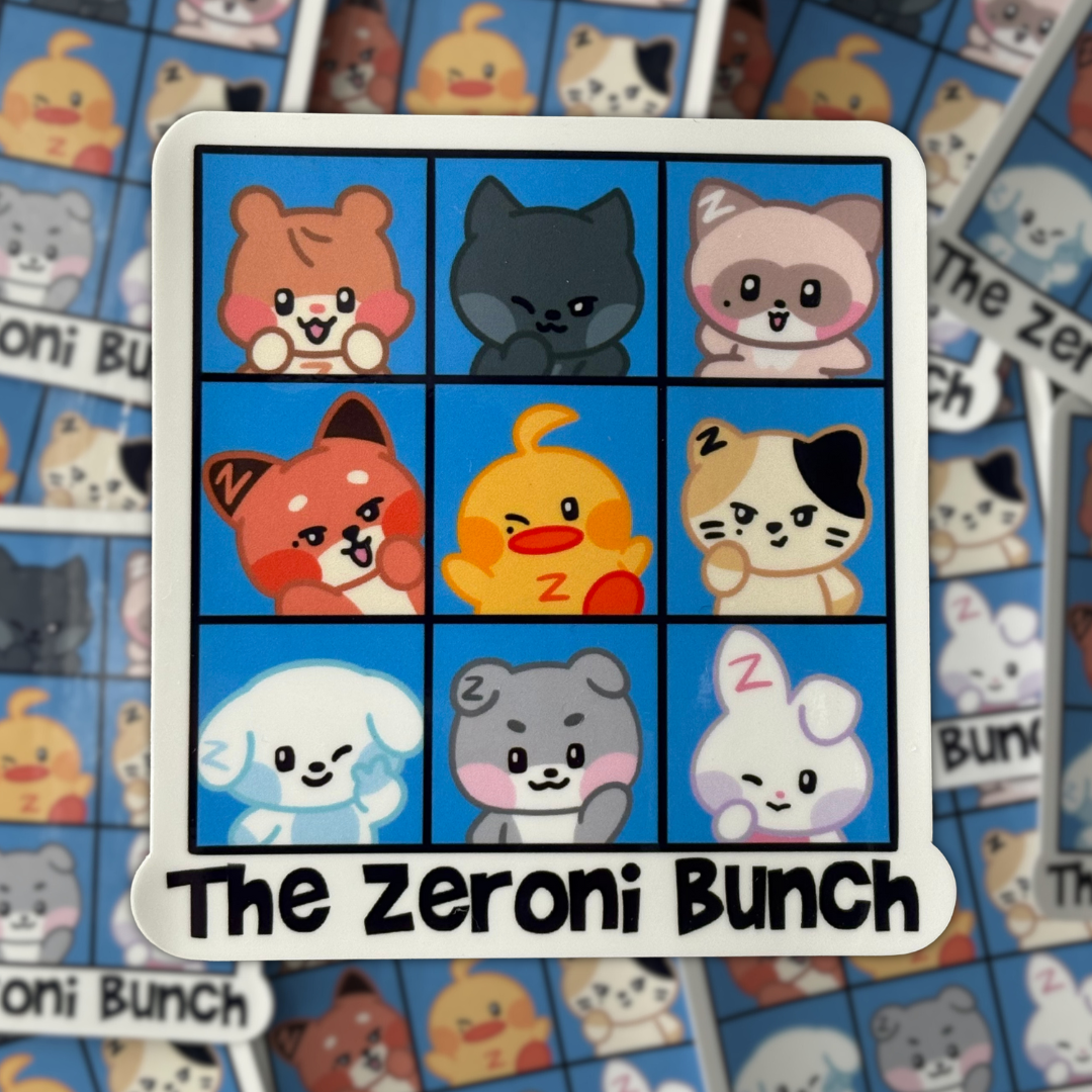 ZB1 Zeroni Bunch Sticker