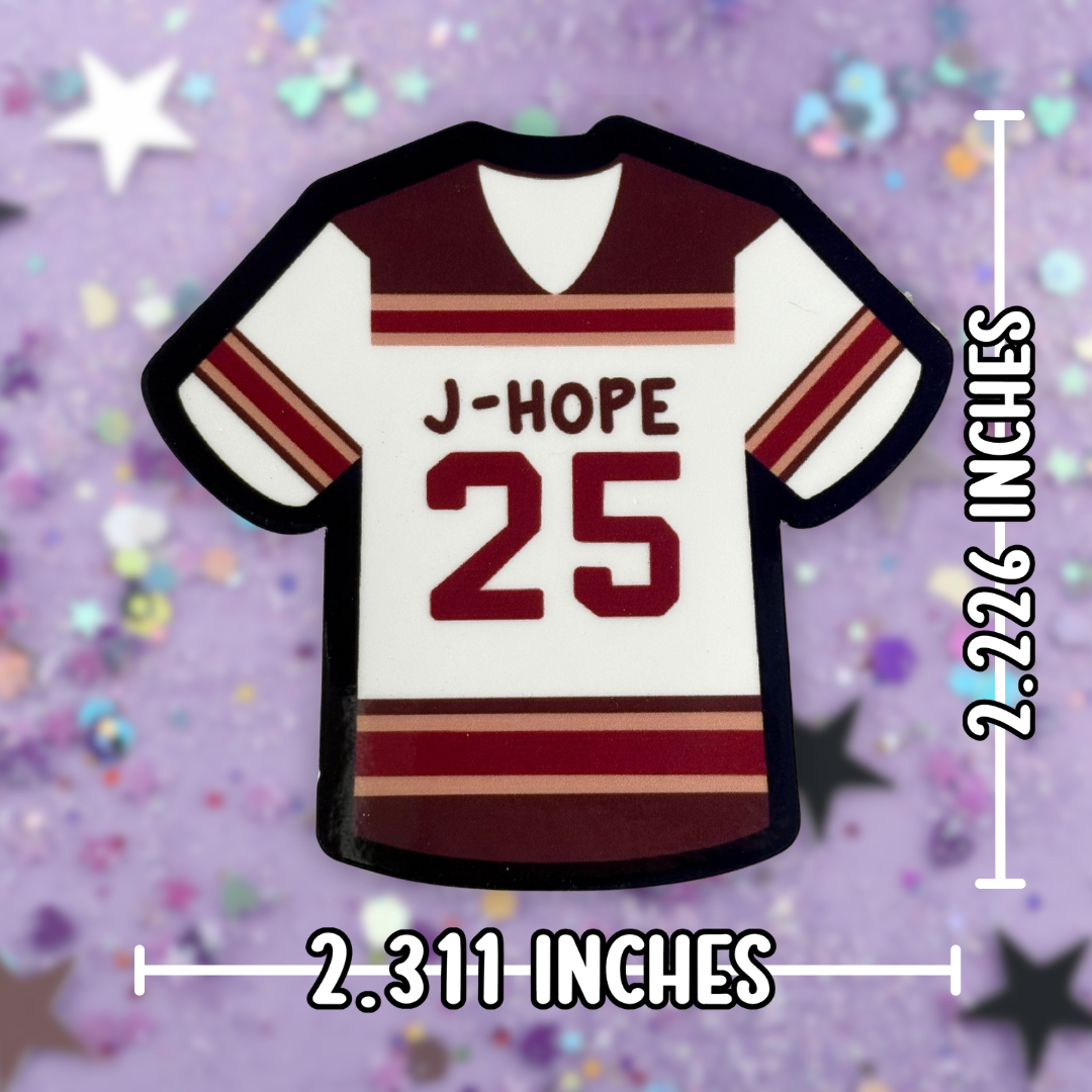 BTS J-Hope Hope on the Stage Jersey Sticker