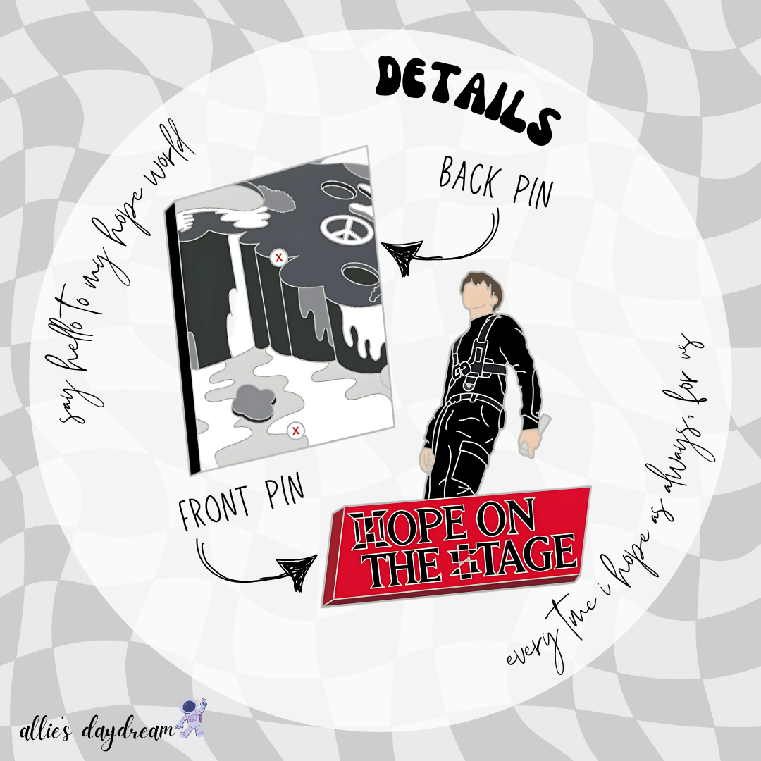 BTS J-Hope Hope on the Stage World Tour Enamel Pin