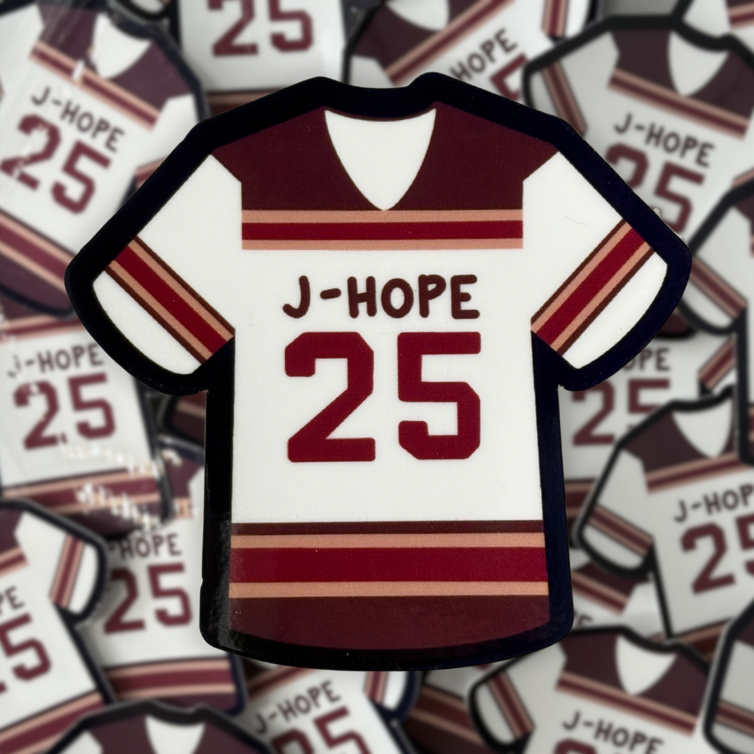 BTS J-Hope Hope on the Stage Jersey Sticker