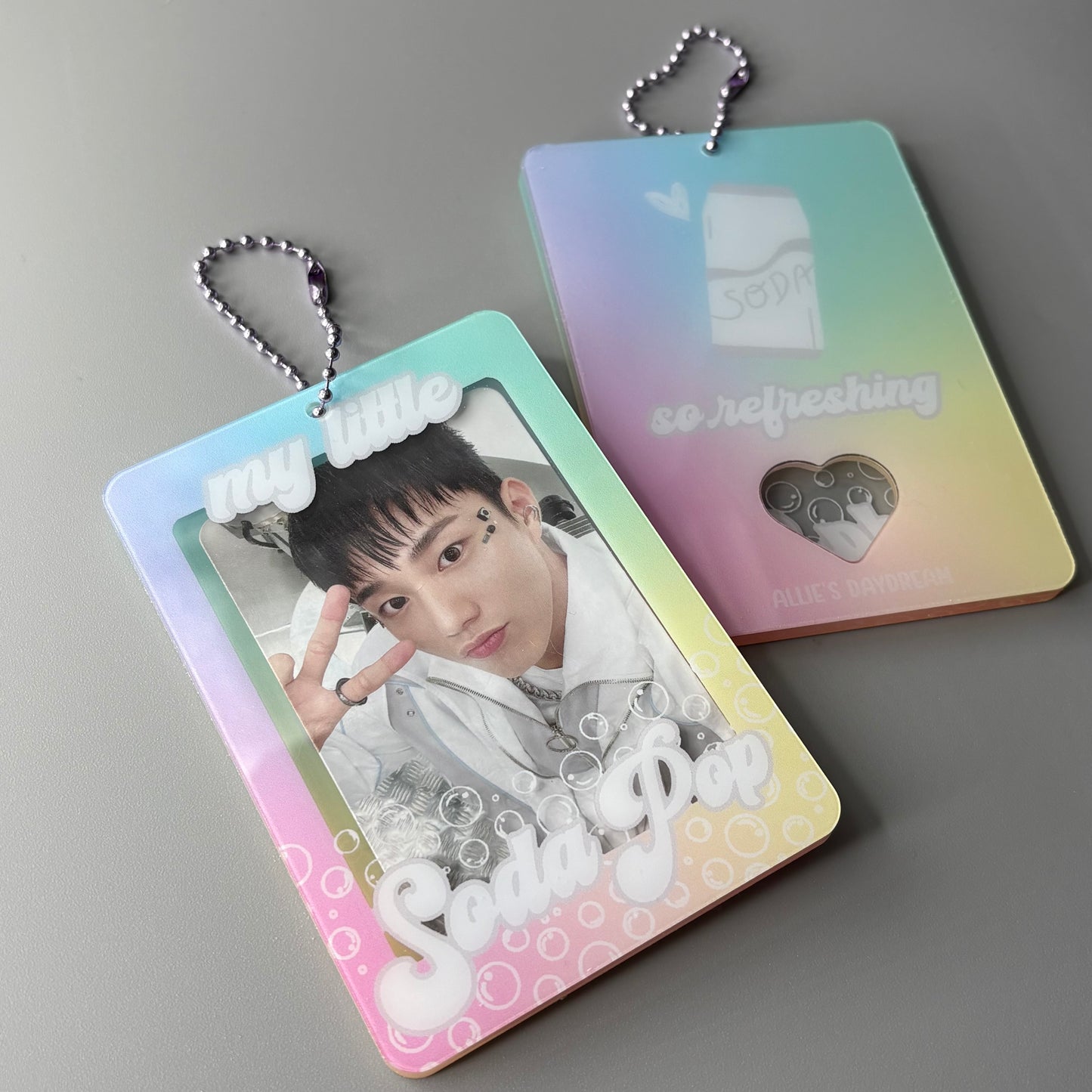 Saja Boys Soda Pop Acrylic Photocard Holder