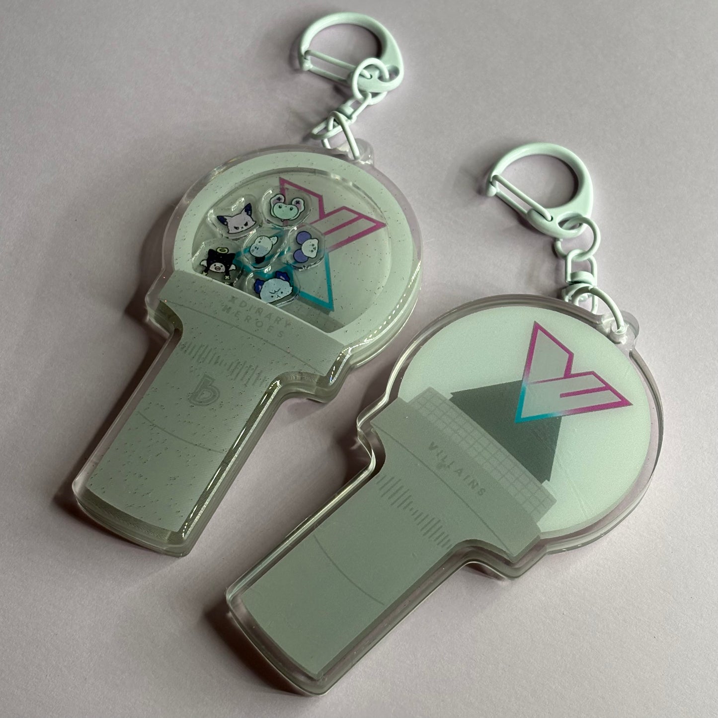 Xdinary Heroes Lightstick Xdinary Monsters Shaker Keychains