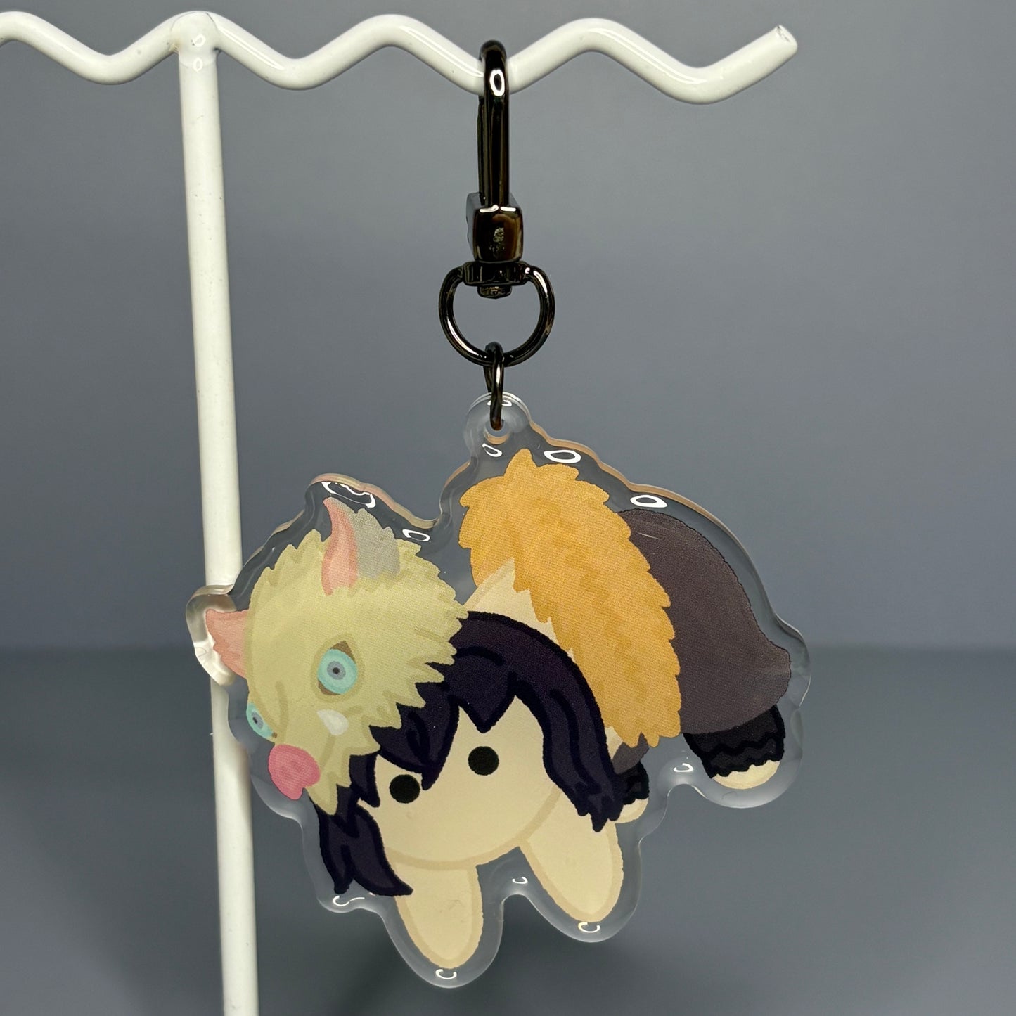 Demon Slayer Cuties Hanging Acrylic Keychains