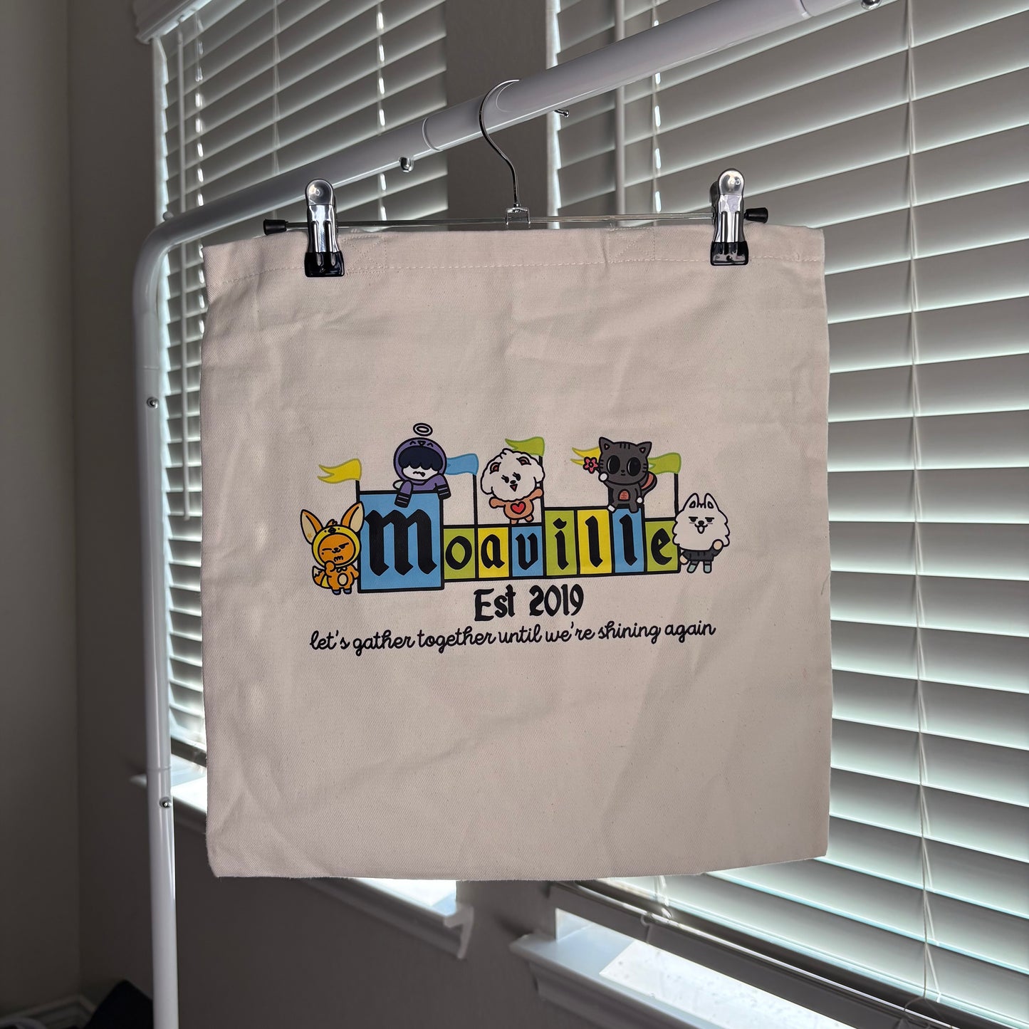 TXT Moaville Fandom Sign Tote Bag