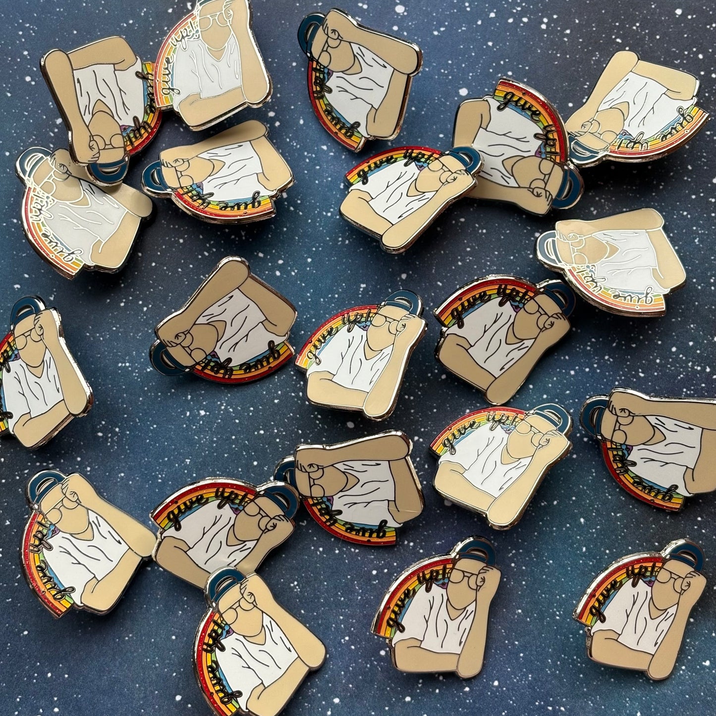 BTOB Eunkwang "Give Up!" Enamel Pin