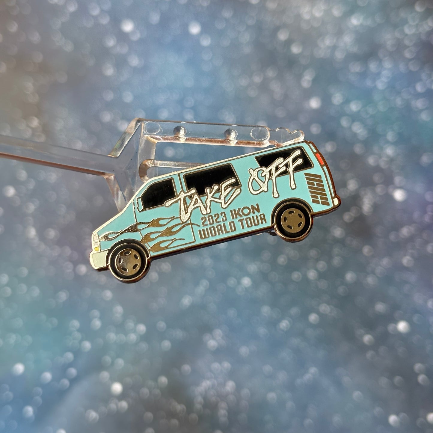 iKon Take Off Tour Enamel Pin