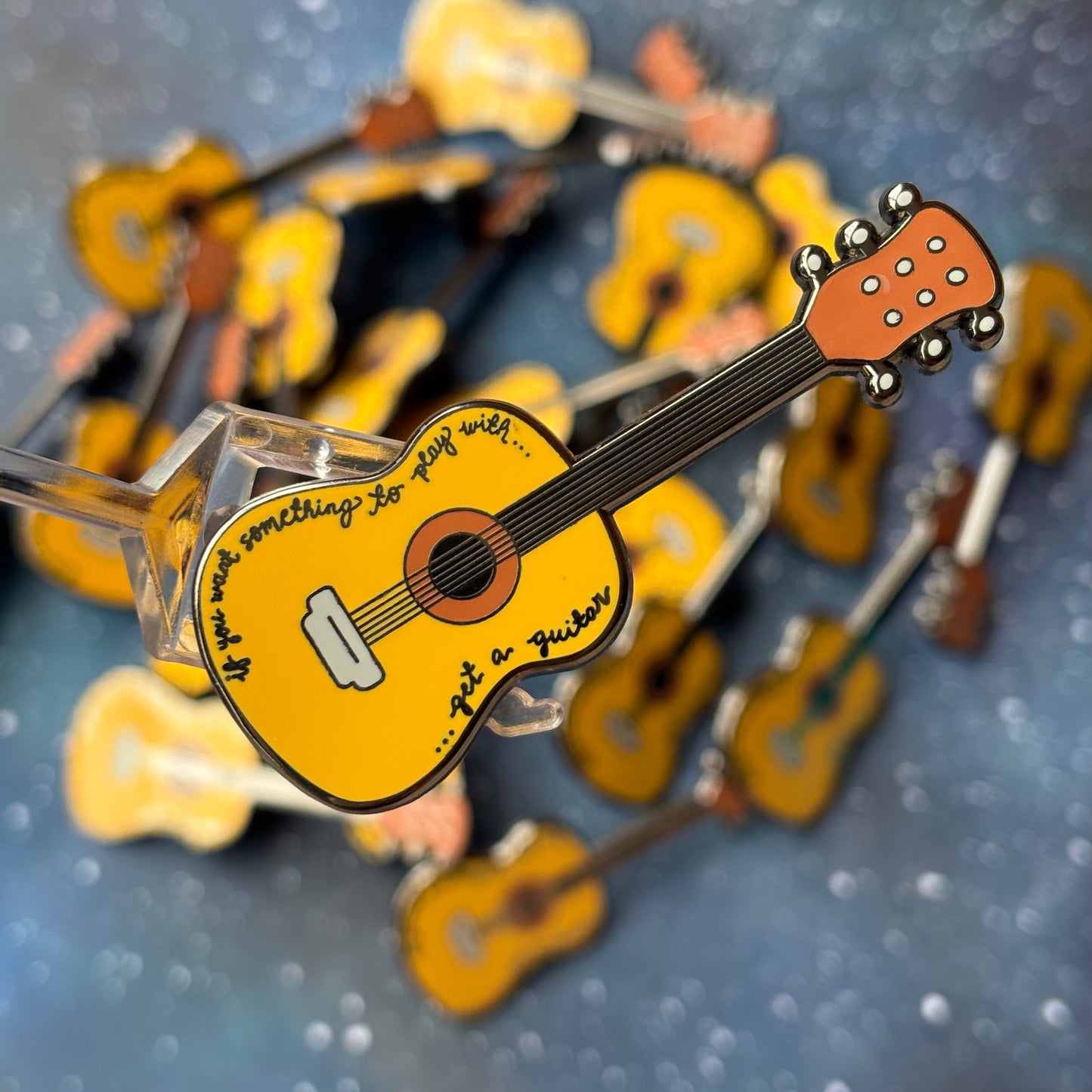 Riize Get a Guitar Enamel Pin