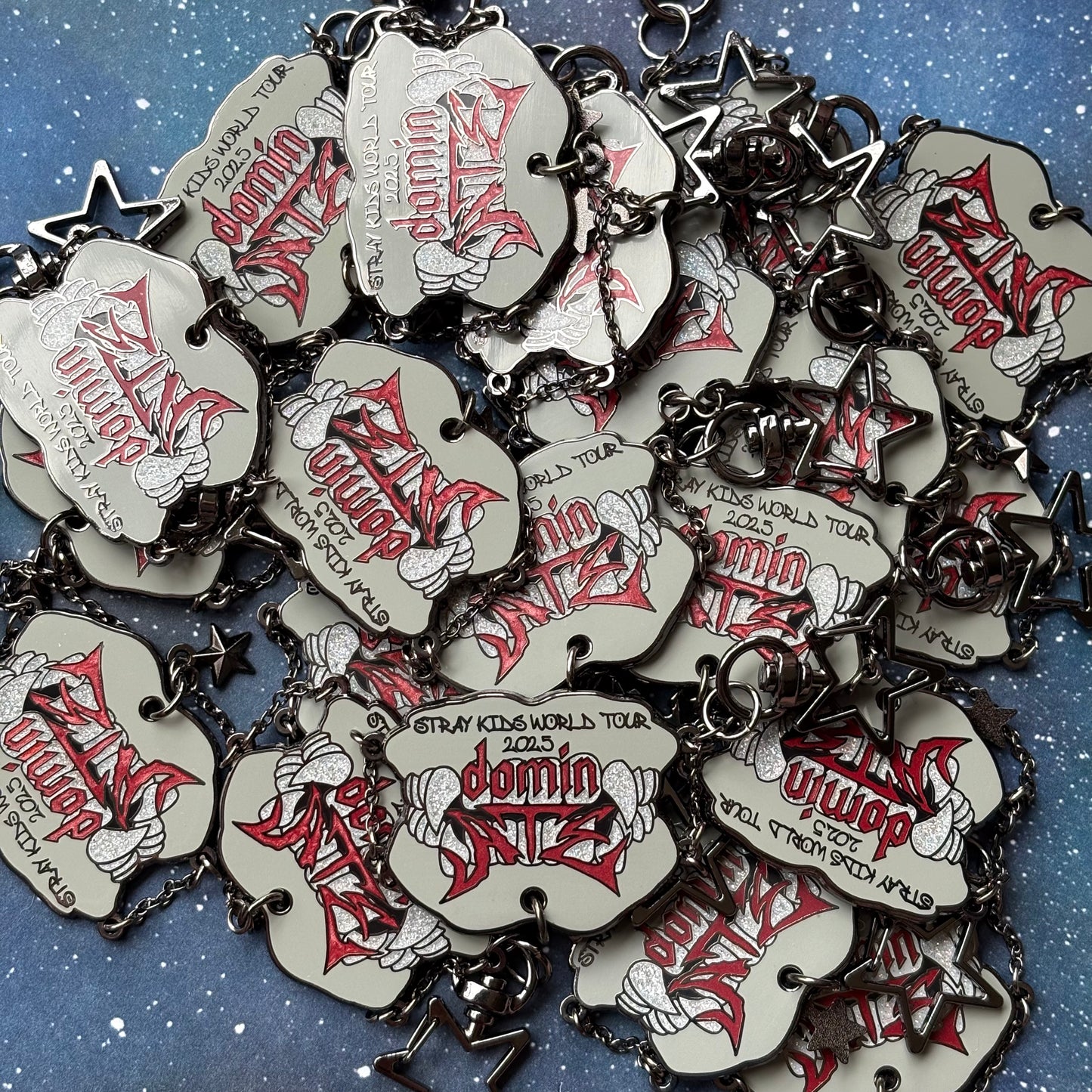 Stray Kids DominATE World Tour Enamel Keychain