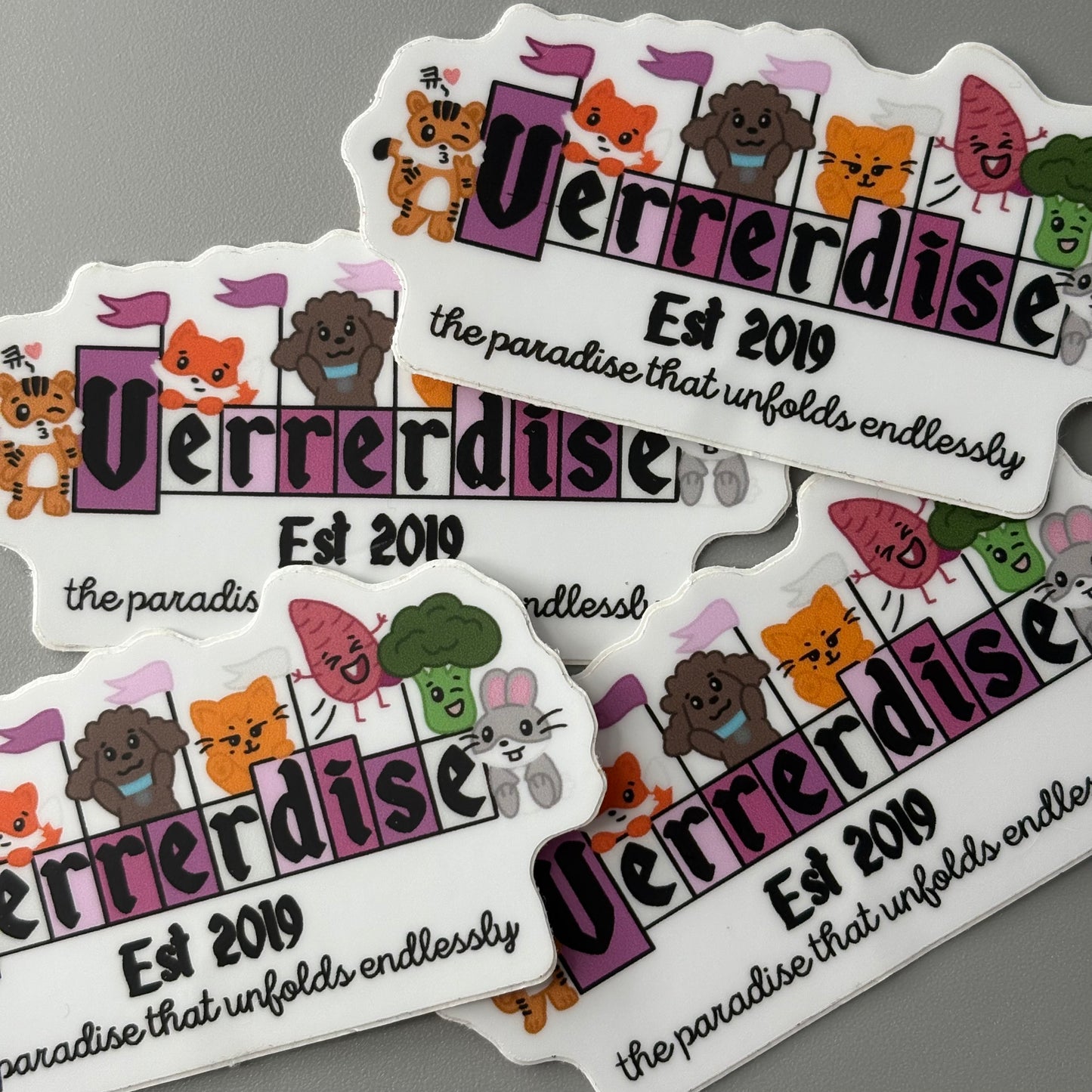 VeriVery Verrerdise Fandom Sticker