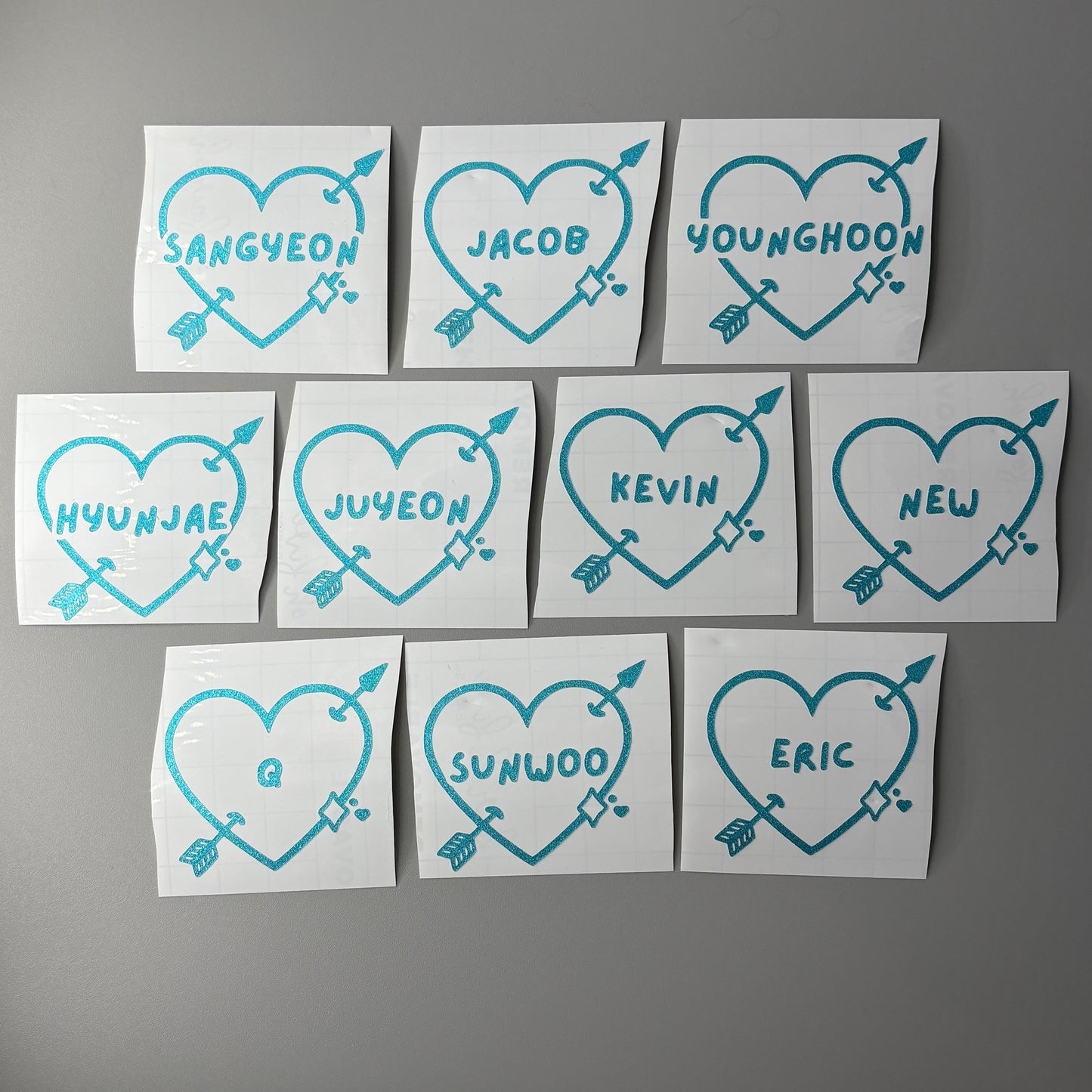 The Boyz Lightstick Member Decal