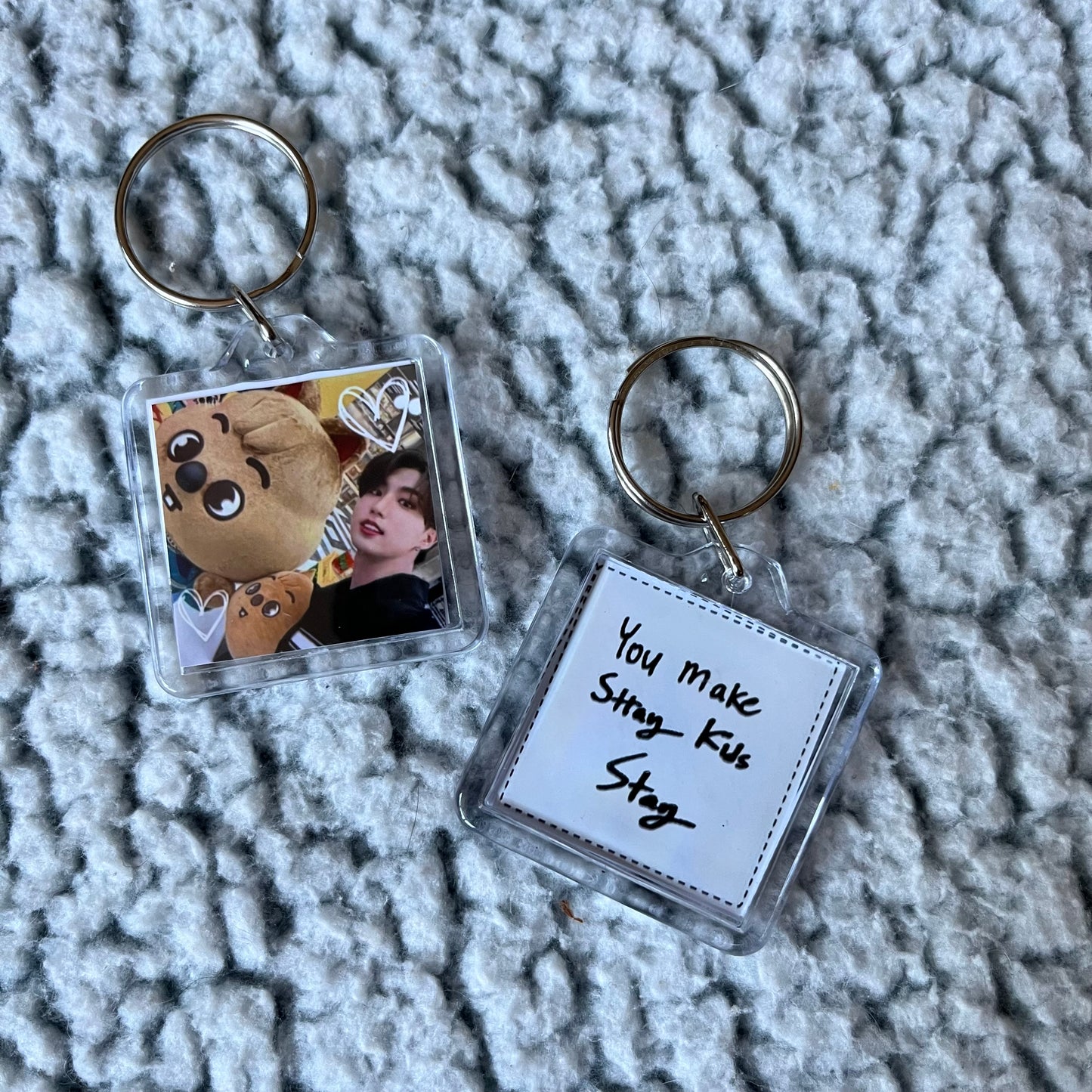 Stray Kids SKZOO Square Keychain