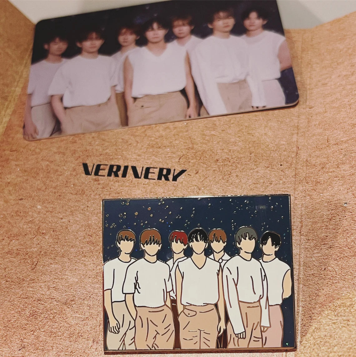 VeriVery Liminality EP: Love Shy Version Enamel Pin