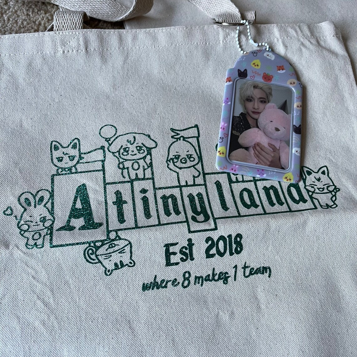 Ateez Aniteez Patterned Photocard Holder