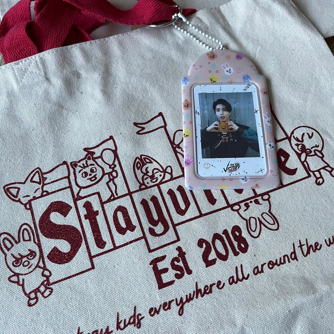 Stray Kids SKZOO Patterned Photocard Holder