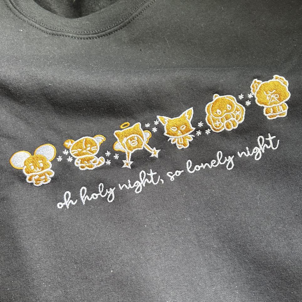 Xdinary Heroes Xdinary Monsters Gingerbread Winter X-Mas Lyrics Kpop Christmas Embroidered Sweatshirt