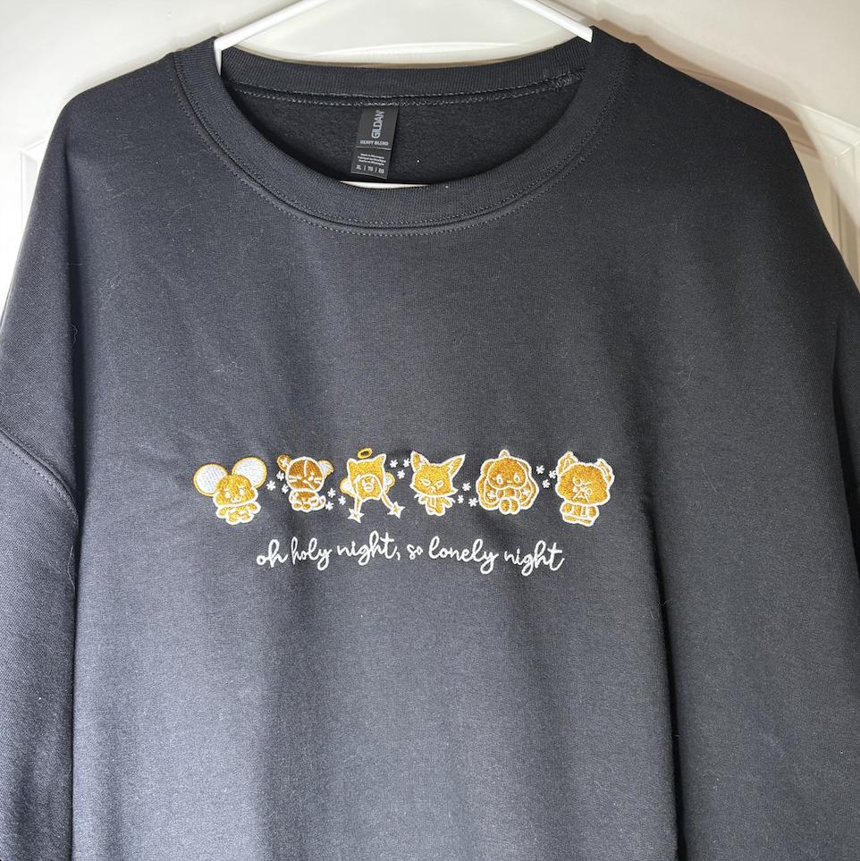 Xdinary Heroes Xdinary Monsters Gingerbread Winter X-Mas Lyrics Kpop Christmas Embroidered Sweatshirt