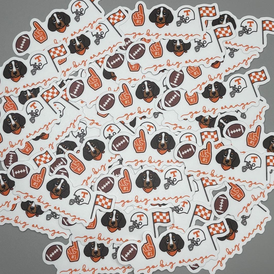 Tennessee Volunteers Cute Symbols Matte Sticker