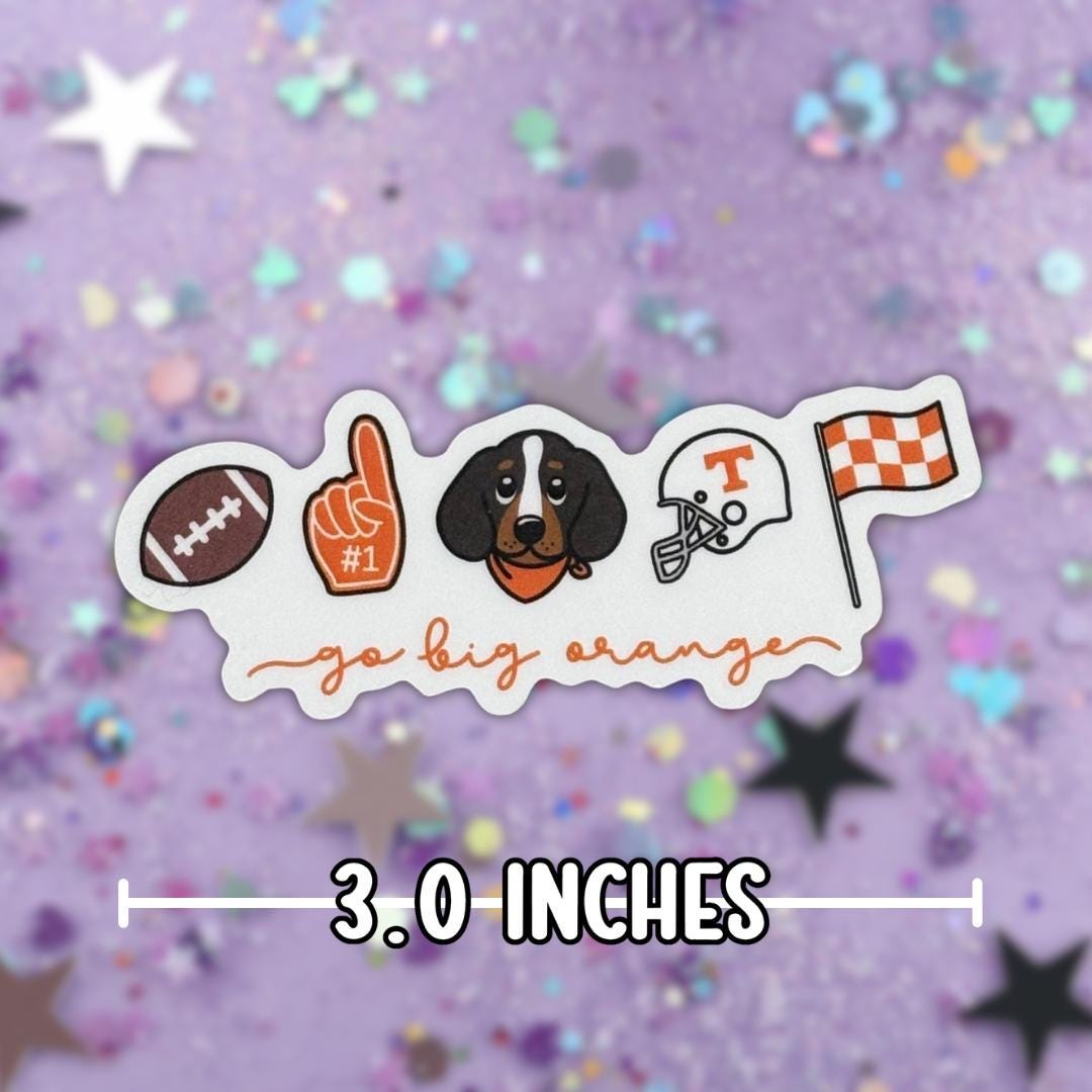 Tennessee Volunteers Cute Symbols Matte Sticker