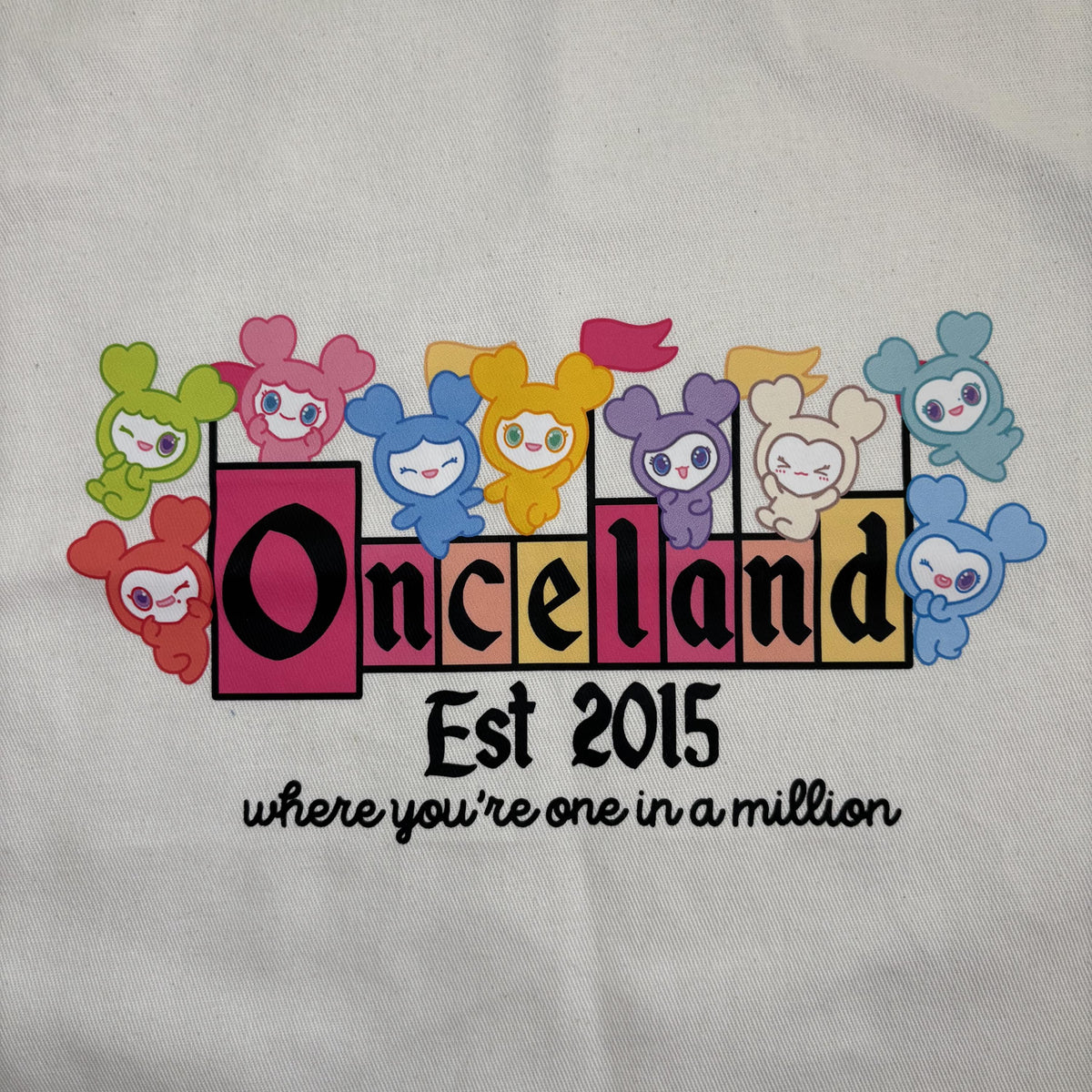 Onceland Twice Once Fandom Sign Tote Bag