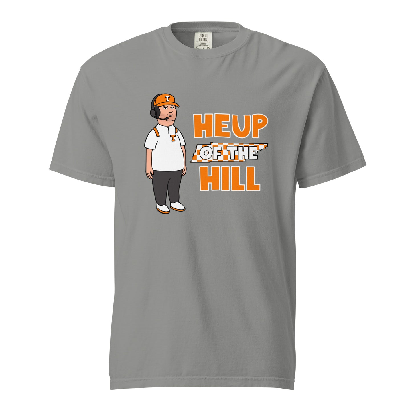 Tennessee Volunteers Football Coach Parody Character Comfort Colors T-Shirt
