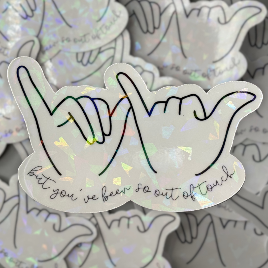 Katseye Touch Holographic Sticker