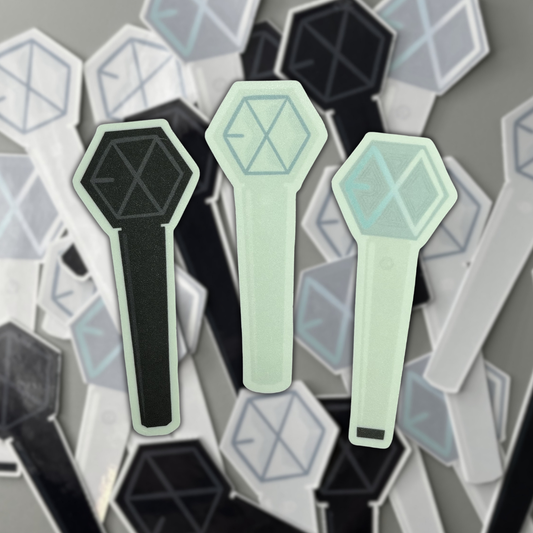 EXO Eribong Lightstick Version 1 2 3 Sticker