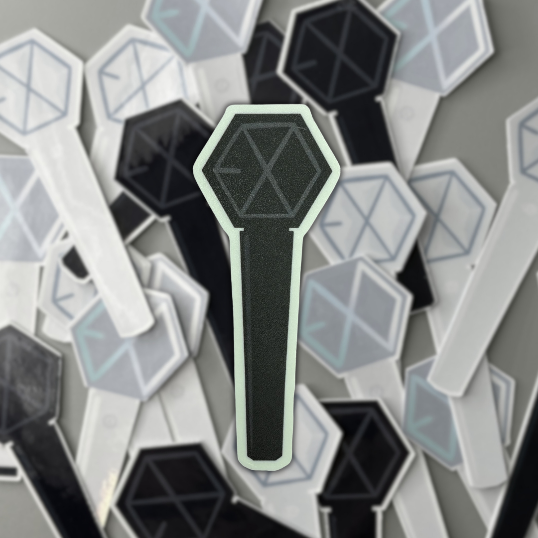 EXO Eribong Lightstick Version 1 2 3 Sticker