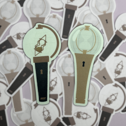 Ateez Lightstick Lightiny Stickers