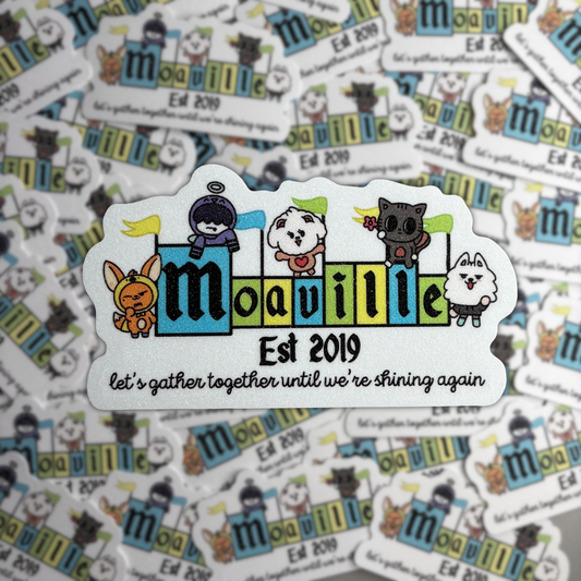 TXT Ppulbatu Moaville Fandom Holographic Sticker