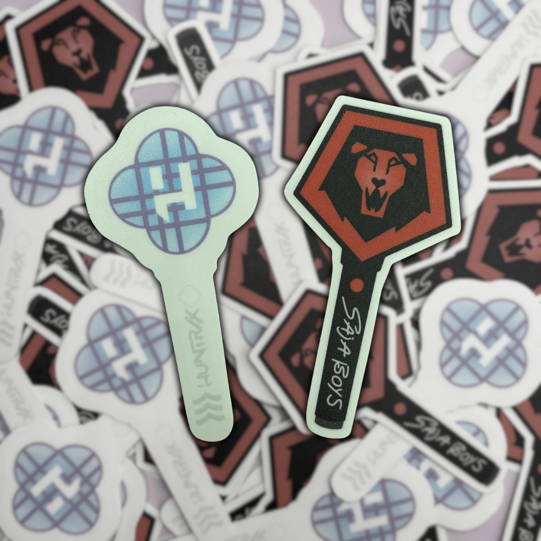 K-Pop Demon Hunters Lightstick Stickers