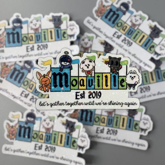 TXT Ppulbatu Moaville Fandom Holographic Sticker