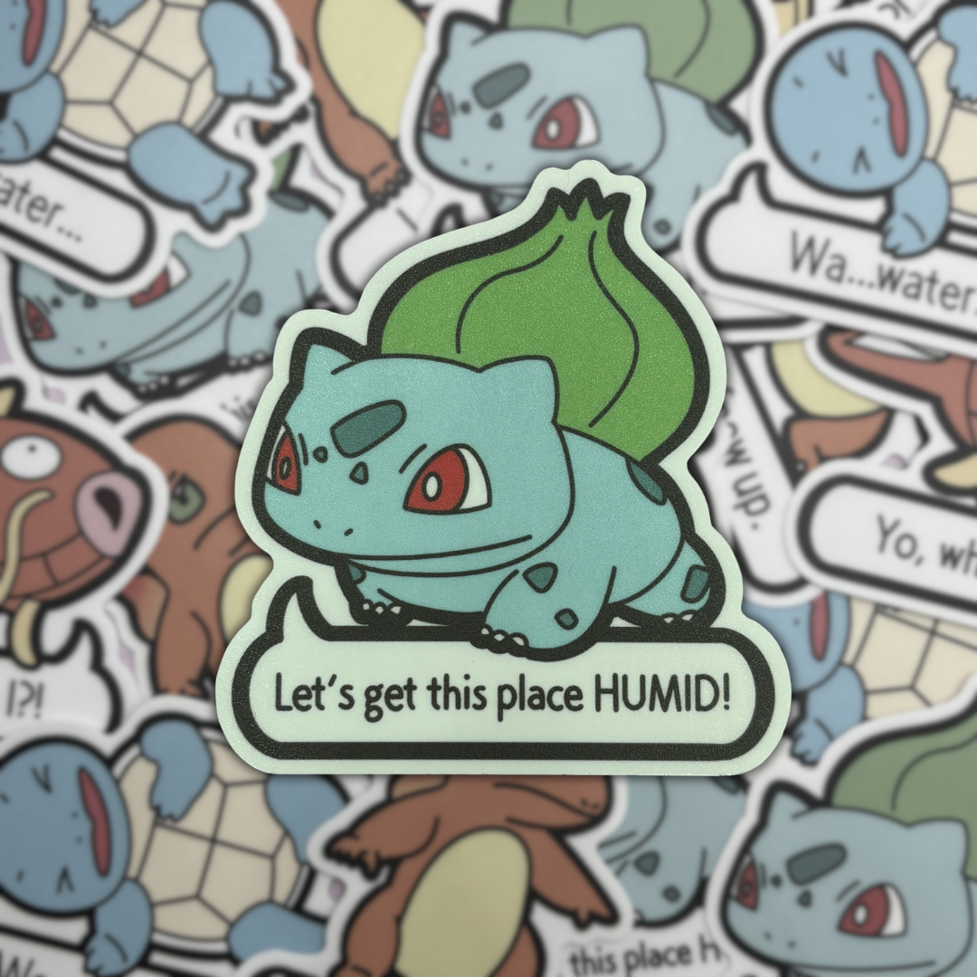 Pokemon Pokopia Meme Stickers