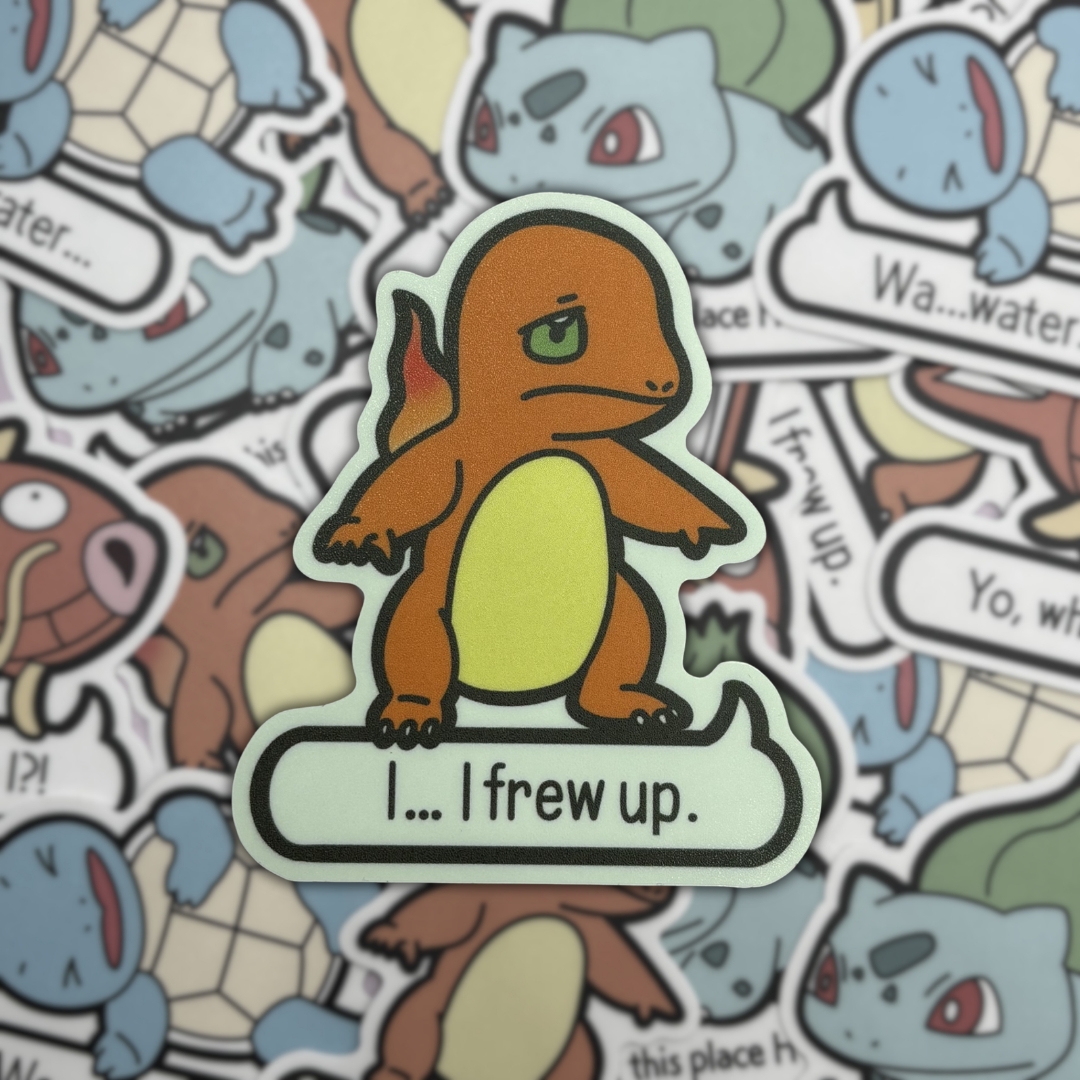 Pokemon Pokopia Meme Stickers