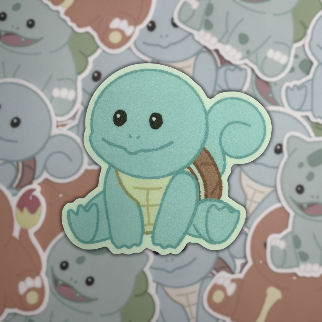 Pokemon Original Starters Cuties Stickers