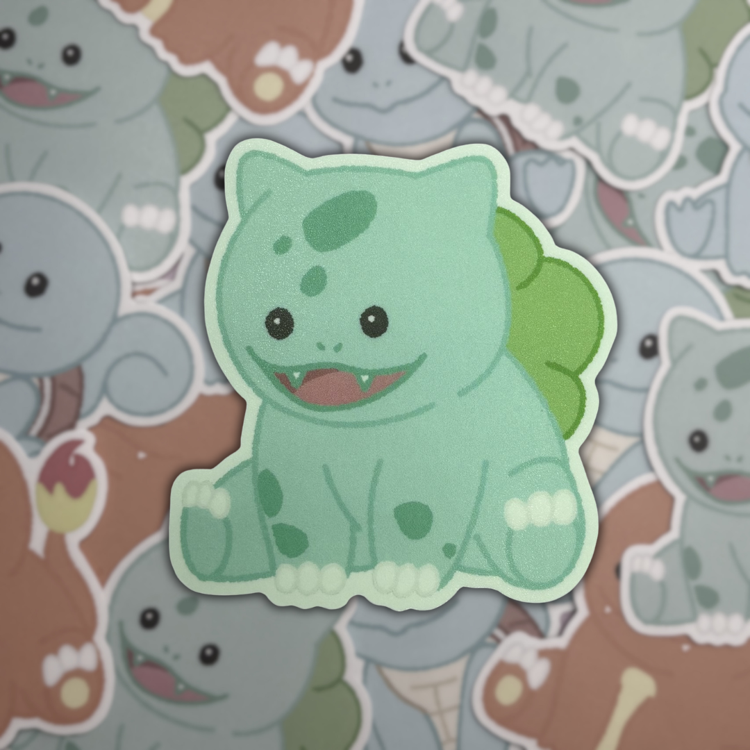 Pokemon Original Starters Cuties Stickers
