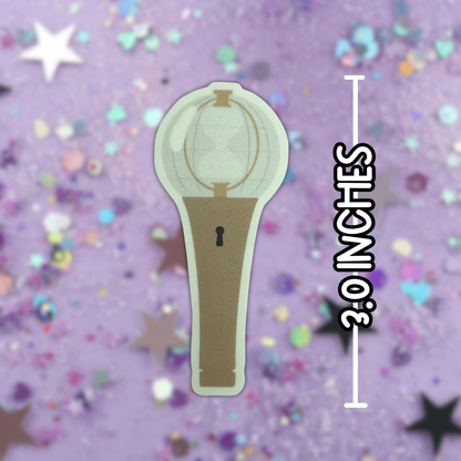 Ateez Lightstick Lightiny Stickers