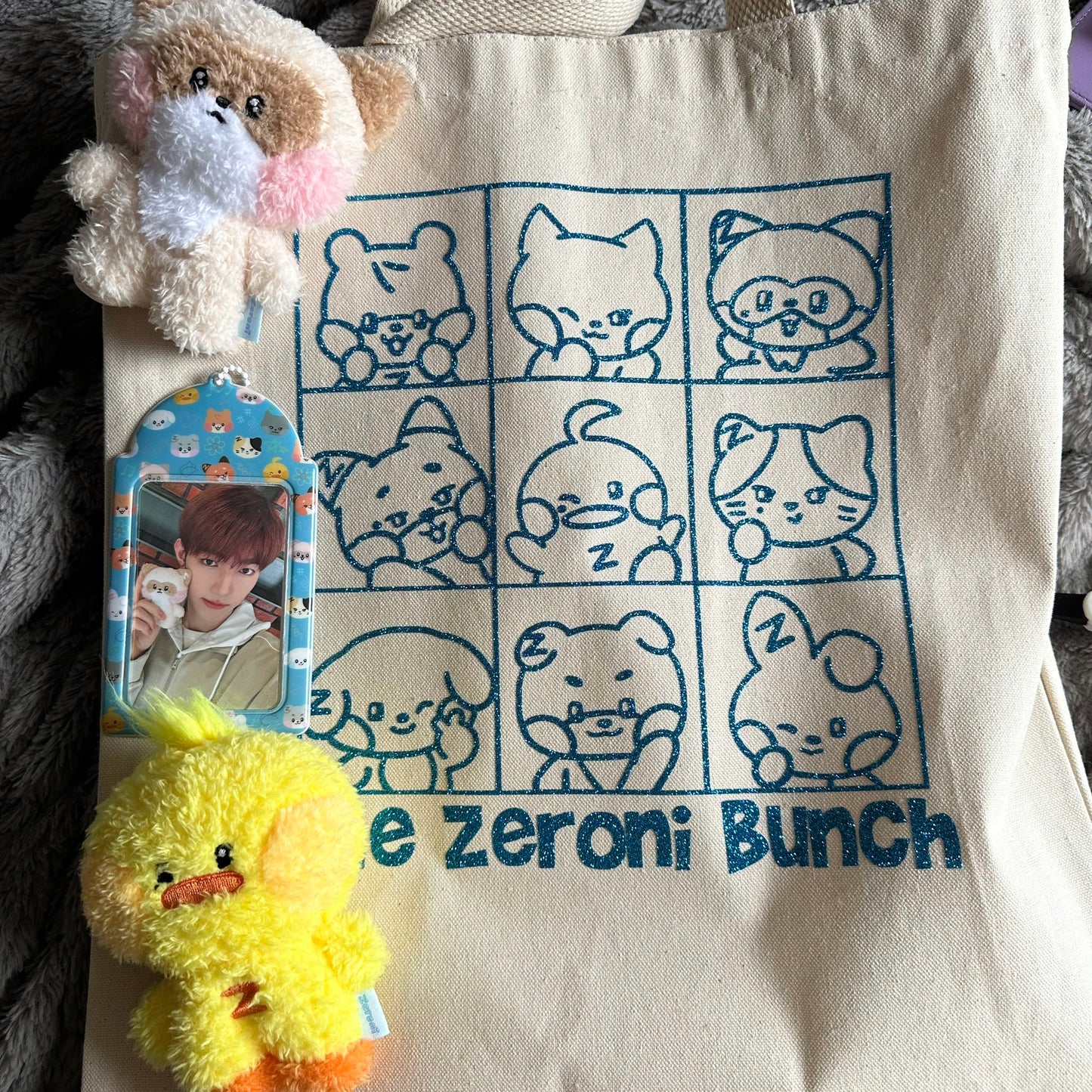 ZB1 Zeroni Patterned Photocard Holder