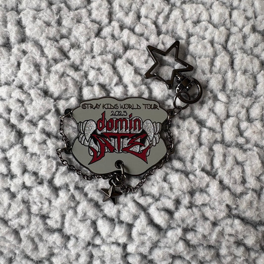 Stray Kids DominATE World Tour Enamel Keychain
