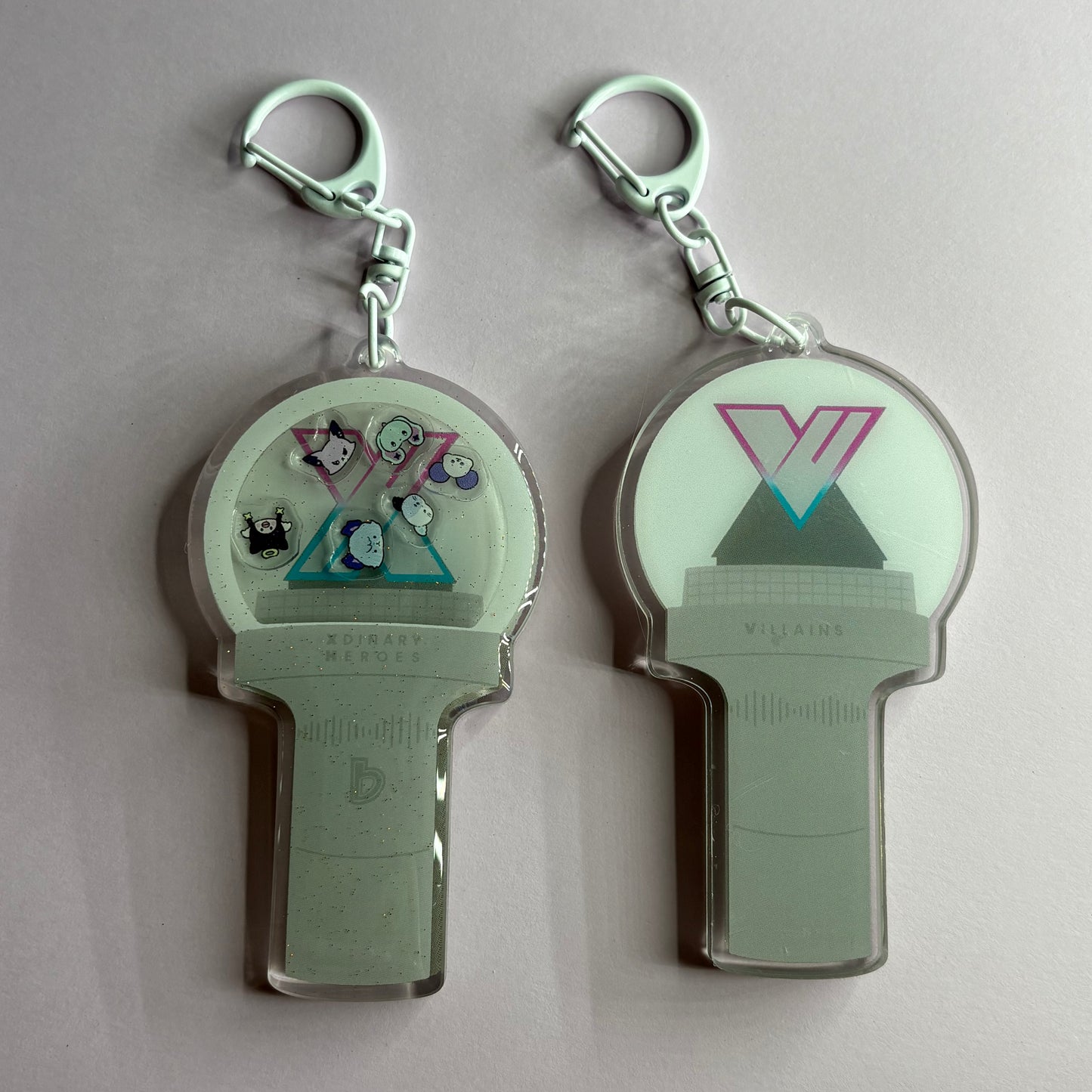 Xdinary Heroes Lightstick Xdinary Monsters Shaker Keychains