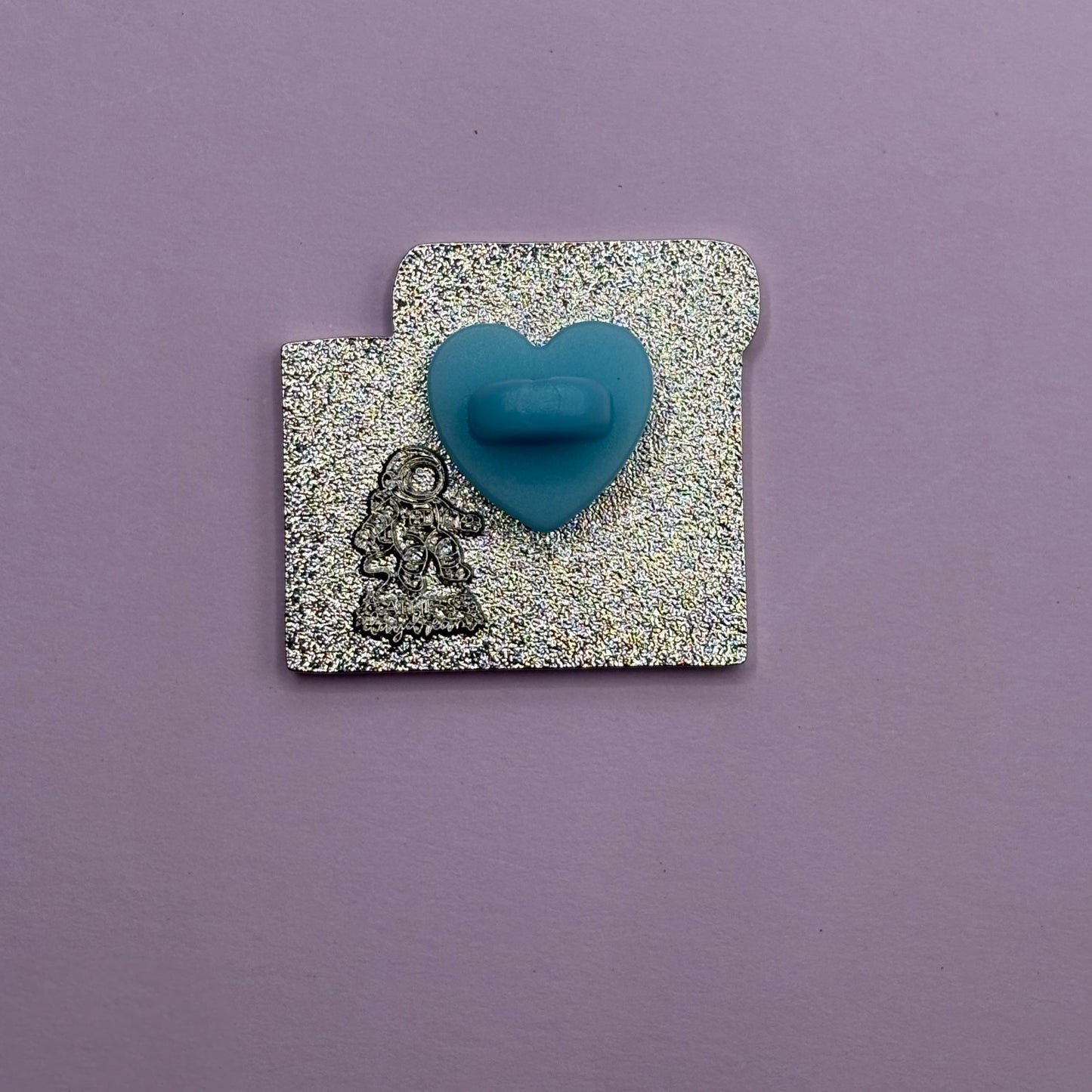 P1Harmony Keeho "Girl This is a White Wall" Enamel Pin
