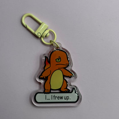 Pokemon Pokopia Memes Acrylic Keychains