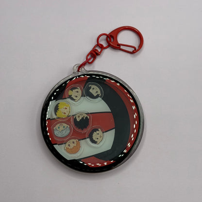 Haikyuu Nekoma Starting Lineup Shaker Keychain
