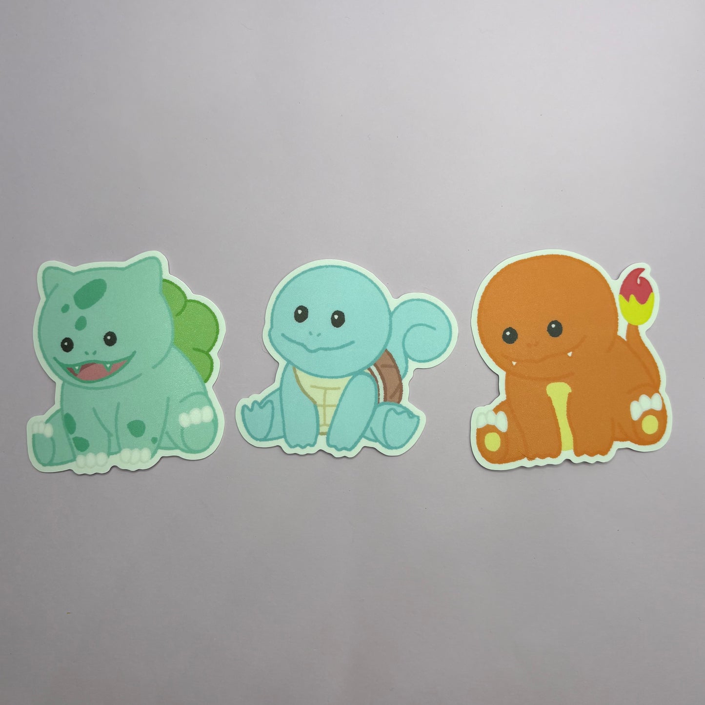 Pokemon Original Starters Cuties Stickers