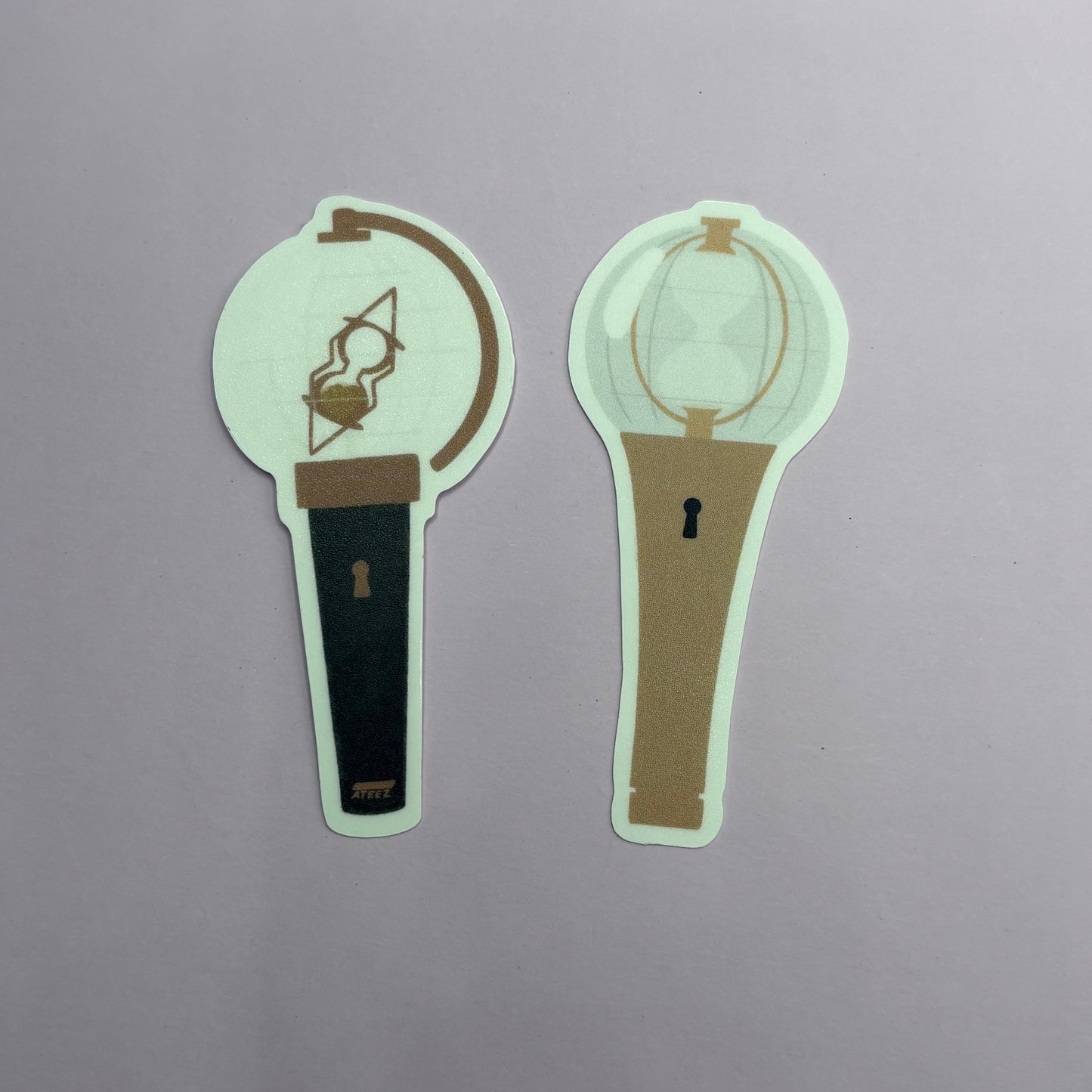 Ateez Lightstick Lightiny Stickers