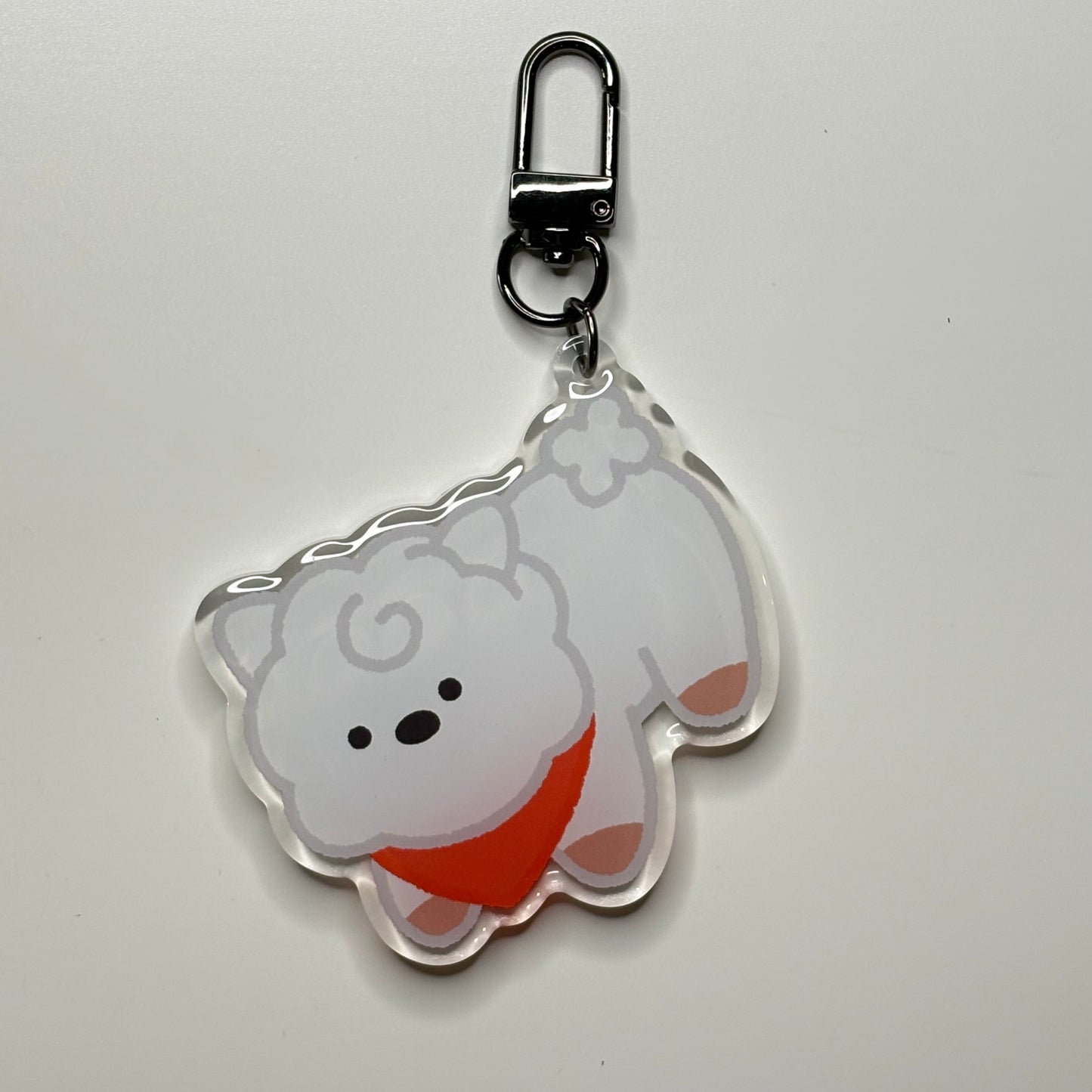 BT21 Cute Hanging Character Epoxy Keychain