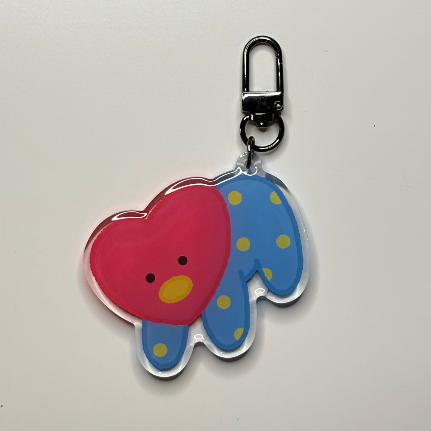 BT21 Cute Hanging Character Epoxy Keychain