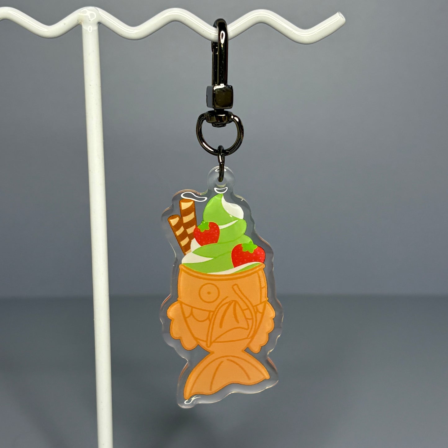 Magikarp Taiyaki Acrylic Keychain