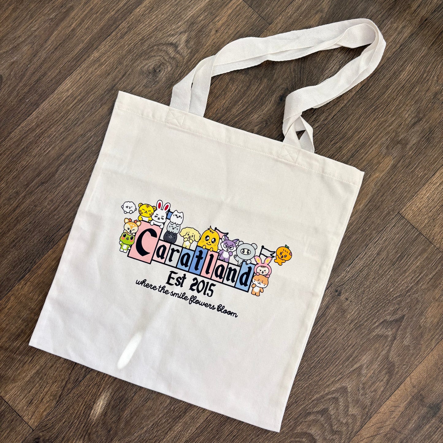 Seventeen Caratland Fandom Sign Tote Bag