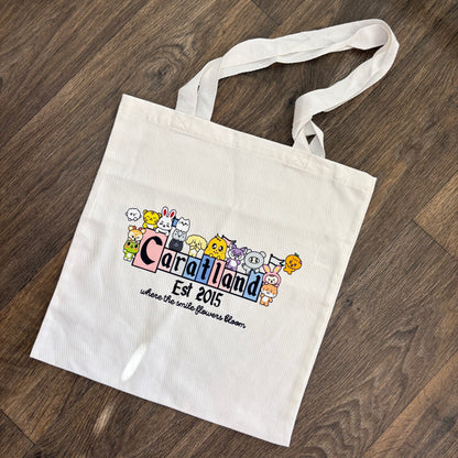 Seventeen Caratland Fandom Sign Tote Bag